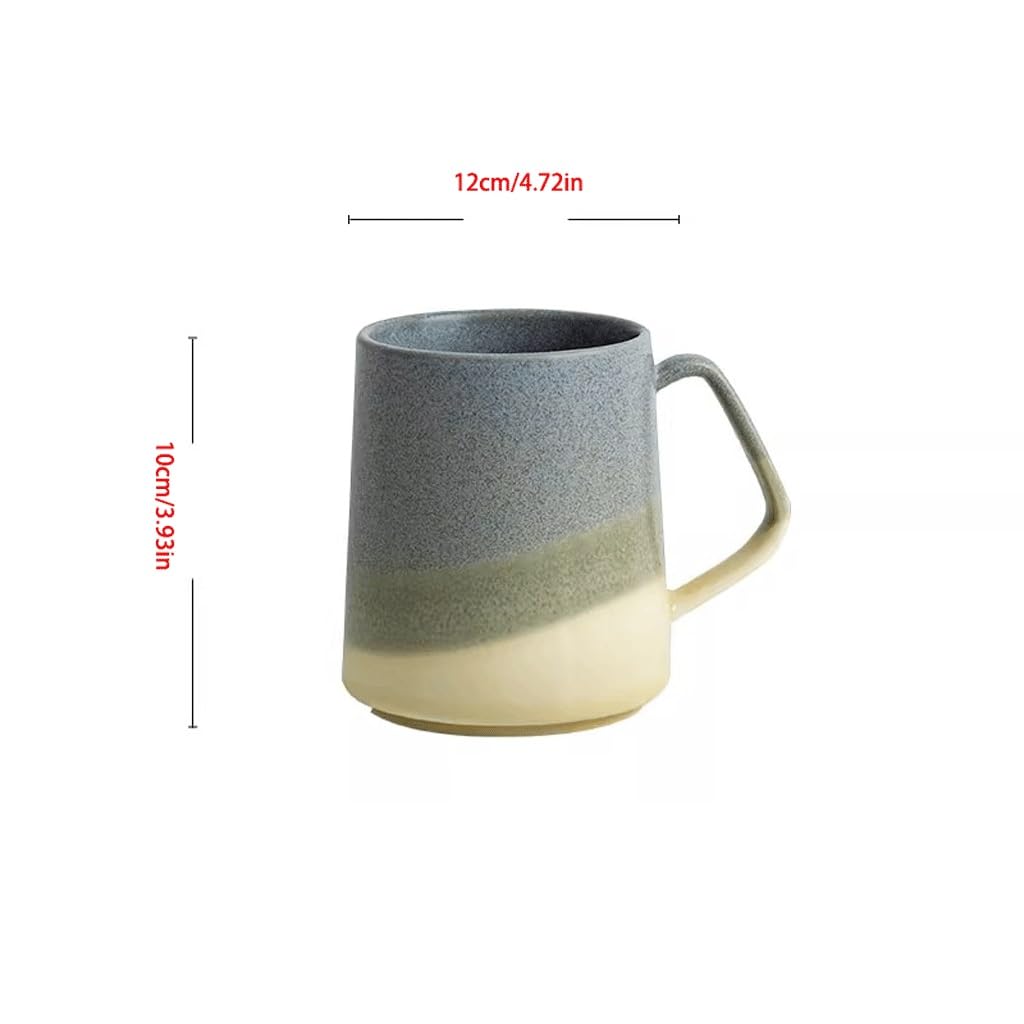 ENGENDER Tazas Cafe Taza De Cerámica Retro, Agua For Oficina, Café, Té For El Hogar Mug Cups