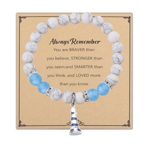 WSNANG Lighthouse Bracelet for Women Nautical Bracelet Lighthouse Fashionable Bracelet Gift for Lighthouse Lover Gifts