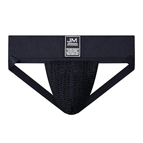 JOCKMAIL Mens Jockstrap Underwear Fashion Men Briefs Underwear Sport Gym Jockstrap Men Athletic Supporter Underwear3