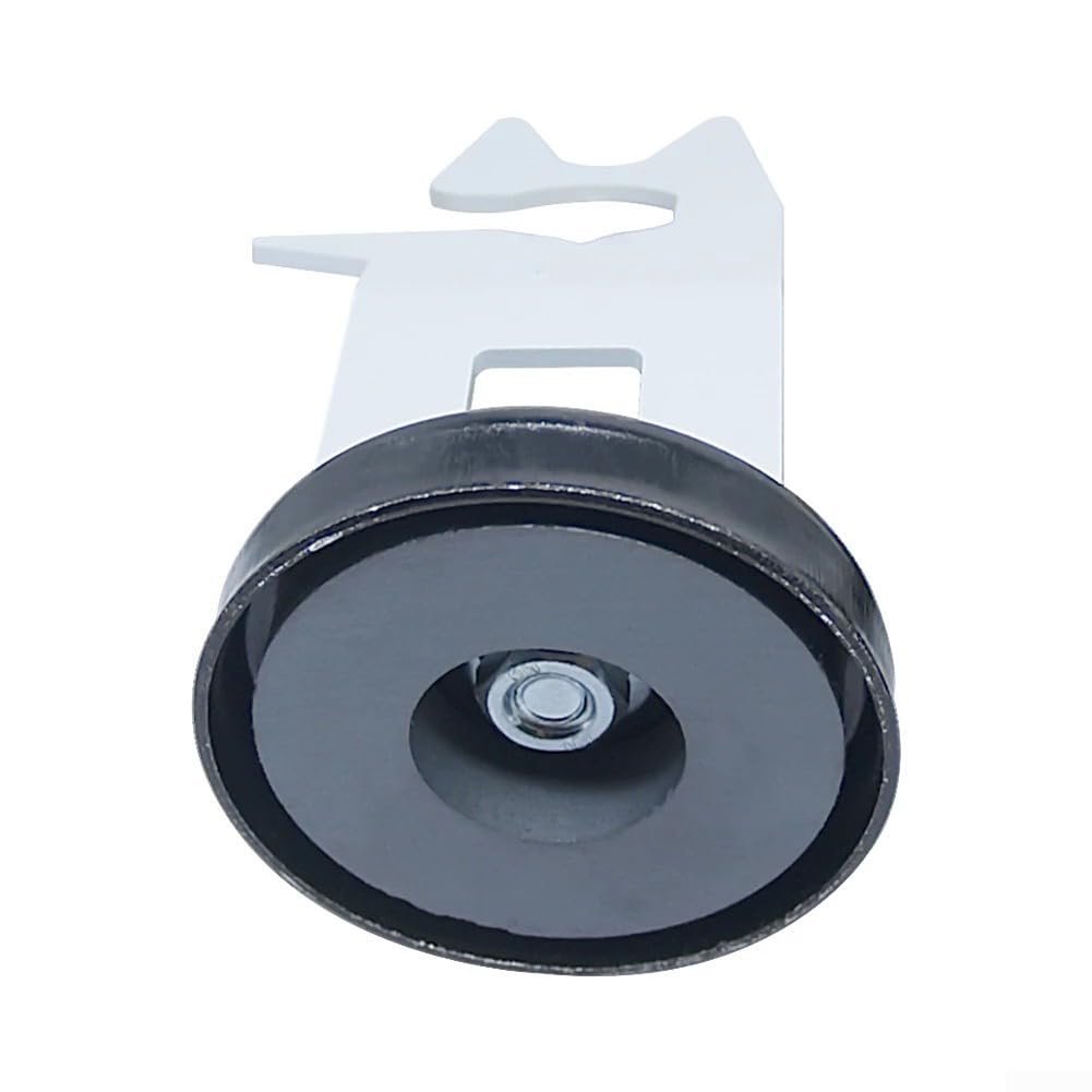 TIG - Supporto magnetico per torce di saldatura, base in acciaio al carbonio, adatto per TIG MIG Plasma, diametro 84 mm, altezza 160 mm, bianco