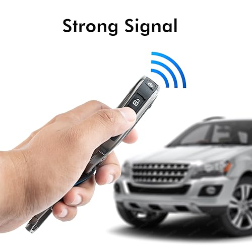 Image of SHOPOFLUX Metal Key Cover Compatible with Kia Syros, Seltos, EV6 EV9 4 Button Smart Key - Black
