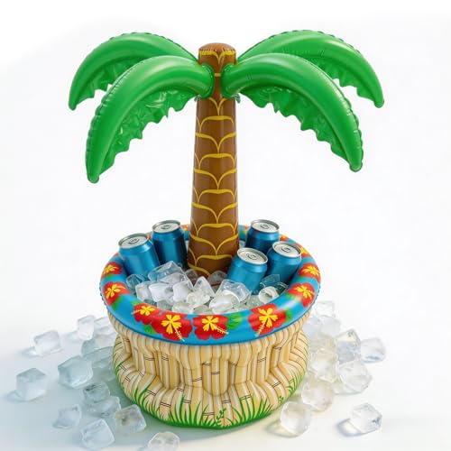 Palmera Hinchable Enfriador de Bebidas