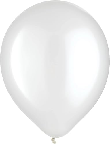Amscan Globos de plástico de látex perlados 11325108 paquete de 72 globos de decoración de fiesta de 12 pulgadas