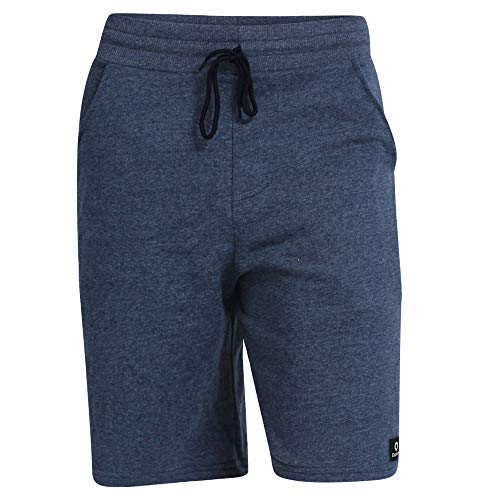 Kit Bermuda de Moletom Dooker C/3 - Basic (Branco - Preto - Azul, G)