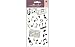 Sticko Stickers - Musical Notes Silhouette Classic Stickers