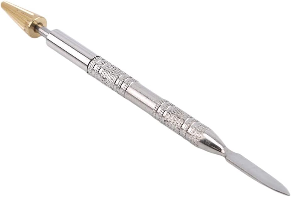 LANWF Dual Head Leather Craft Edge Oil Dye Applicator Speedy Paint Roller Tool for Leather Craft Tool