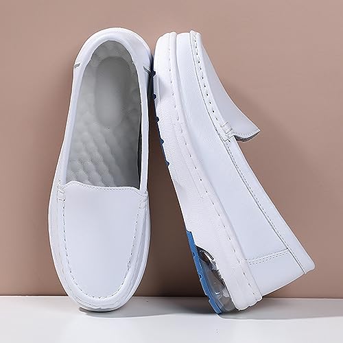 Aceptolcom Women Orthopedic Shoes Slip On Loafers,Arch Support Air Cushion Restaurant Work Shoes Nurse Shoes Orthopedic Sneakers4