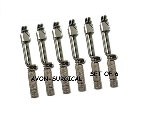 New GERMAN 6 Pieces Matrix Tofflemire Retainer Universal Bands Dental INSTRUMENTS