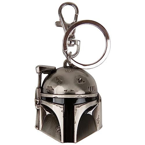 Porte-clés Boba Fett Casque endommagé goodies collectionneur