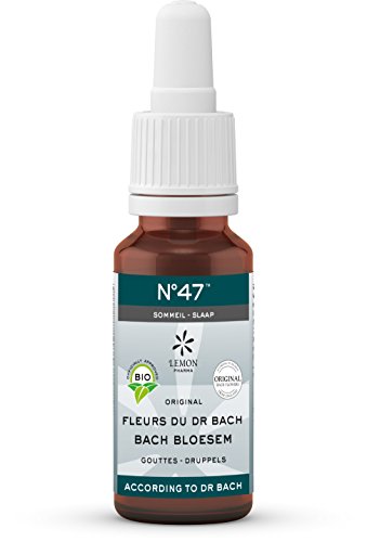 Lemon Pharma Flores de Bach N° 1 Aigremoine - Frasco ámbar con pipeta cuentagota ecológica, 20 ml