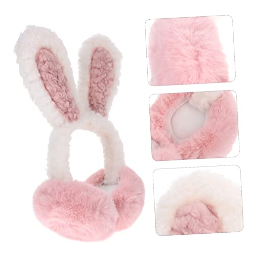BESPORTBLE Rabbit Ears Headband Ear Muffs Winter Accessory for Little Girls Cozy Adorable4