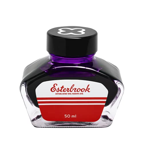 Encre pour stylo plume Esterbrook Shimmer Lilac liquide de recharge violet brillant 50ml