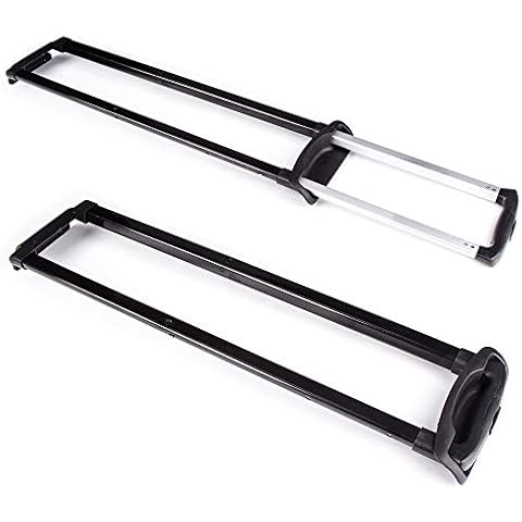 SHOWKOO Replacement Luggage Telescopic Handle Spare Part Pull Out Handle 20inch 24inch 28inch (007) Cover
