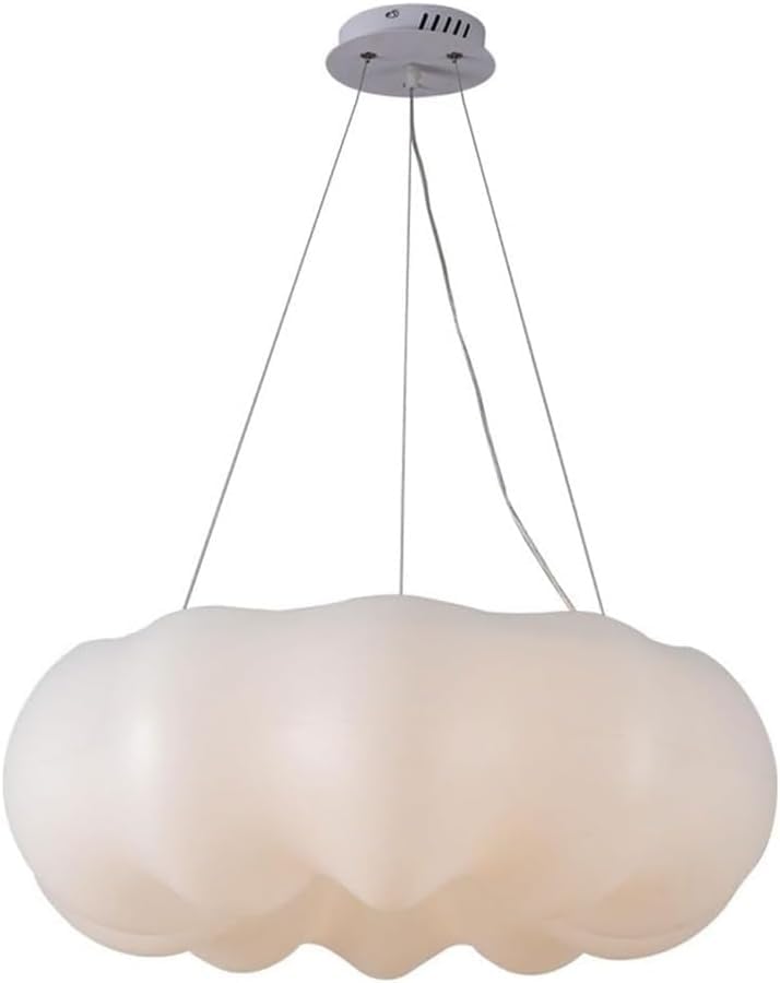 Plafonnier en coton nuage blanc pour supprimer la lumière agressive du plafond