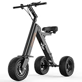 Tomofree 3 Wheel Scooter for Adults, Foldable Mobility Scooter with Seat, Top Speed...