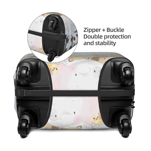 Travel Luggage Cover Protector - Cute Animals Washable Suitcase Covers For 18-32 Inch Luggage4