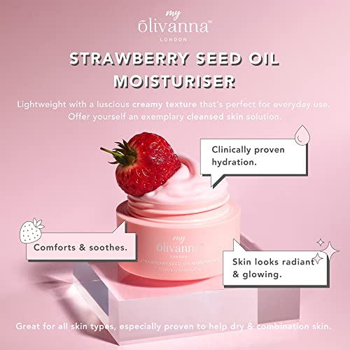 My Olivanna Strawberry Seed Moisturiser, 50 ml (Pack of 1) - Image 2