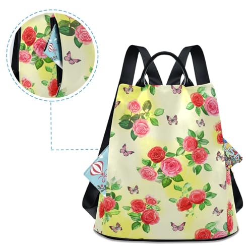 Sac à dos tendance pour femme à compartiments multiples style urbain