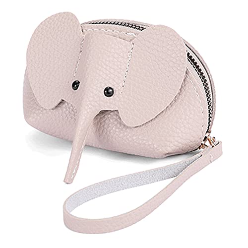 Akfsinsb Small Leather Wallet, Grey 3D Cute Coin Wallet, Small Coin Purse With Key Ring For Women Girls，Mother’s Day Gift #TOP7