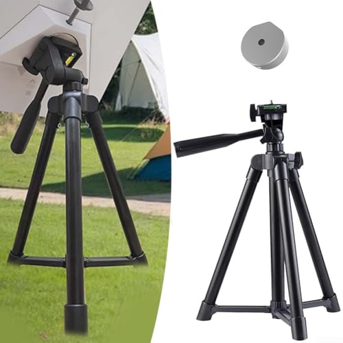Adaptador de trípode para evitar pérdidas de señal elevando tu plato hasta 500mm 5