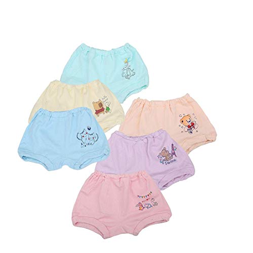 Image of Baby Boys and Girls Unisex Cotton Innerwear Brief Panty Brief Bloomer Combo