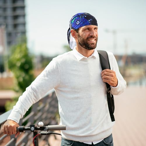 Image of DOCILA 3 Pcs Skull Caps for Men Fashion Sweat Wicking Helmet Liner /Hard Hat Beanie Breathable Motorcycle Cycling Sports Cap
