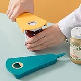 Jar Opener, 4 in 1 Multi Function Can Opener Kit, Non-Slip Bottle Opener for Weak,Senior, Arthritis