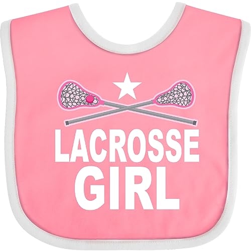 inktastic Lacrosse Girl Baby Bib