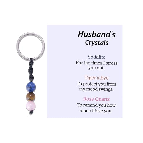 Kvekstio Husbands Crystals Keychain...