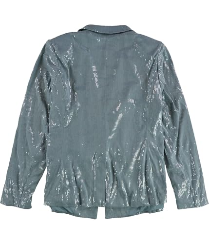 Nina Parker Womens Sequined Blazer Jacket2