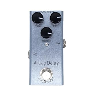 Organic Analog Warmth: Delivers the rich, natural echoes and warm decay inspired by the legendary Carbon Copy circuit. Versatile Echo Control: Features Time, Mix, and Repeat knobs to dial in everything from subtle slapback to lush, ambient textures. ...