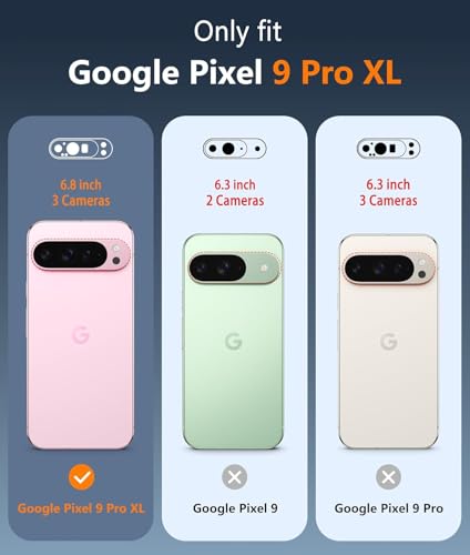 OtterBox Google Pixel 9 Pro XL (Only) - Defender Series Case - Black - Rugged & Durable - with Port Protection - Includes Holster Clip Kickstand - Microbial Defense Protection - Non-Retail Packaging - image 2