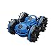 KAIDANA Veicolo Anfibio telecomandato per Auto acrobatica RC con 2,4 GHz Impermeabile 4WD Monster Vehicle Truck Elettrico Hobby Giocattolo Double Sided 360° Girevole Regali per Il Compleanno