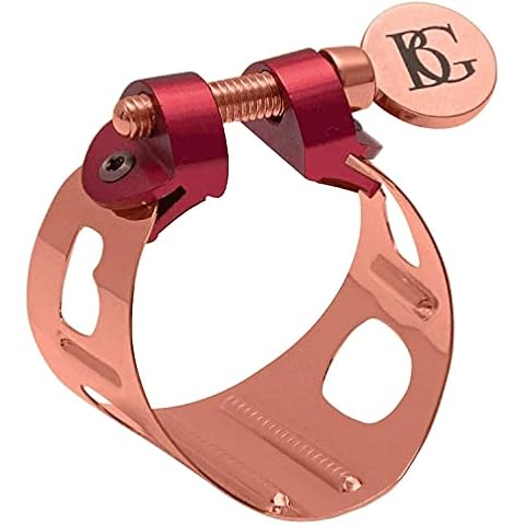BG Rose Gold Duo Ligature for Soprano Saxophone Cover