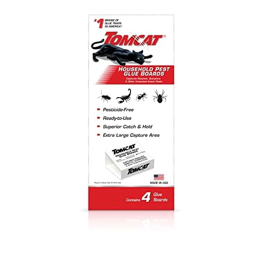 Tomcat Household Pest Glue Trap, 4-Pack