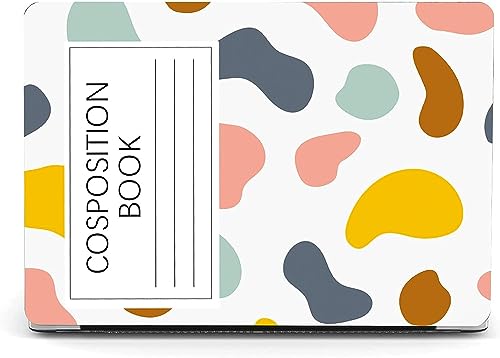 Berkin Arts - Berkin Arts for MacBook Air 15 inch Case 2025 2024 2023 Release M4 A3241 M3 A3114 M2 A2941 with Display & Touch ID with Keyboard Cover & Screen Protector Constructivism Hard Concept Artbook