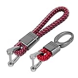 【FUNKITIONALITÄT】 Unser Leder-Schlüsselanhänger greift die Kombinationsidee auf. Abnehmbare Valet-Schlüsselkette zum Trennen von Haus-, Auto- und Büroschlüsseln. Es ist eine extrem haltbare Schlüsselkette für Zuhause, Männer, Frauen und mehr