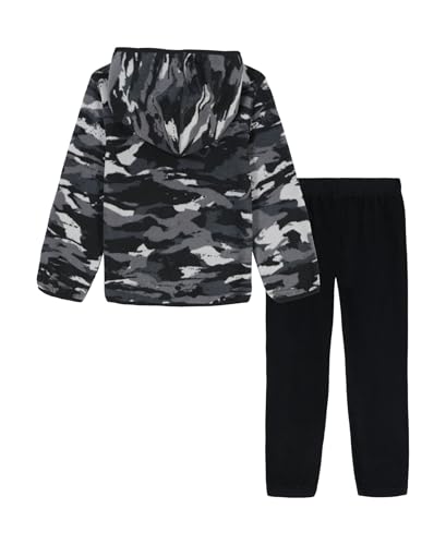 Image of Under Armour Boys' 2-Piece Hoodie Sweatshirt and Fleece Pants Set, Outdoor Collection