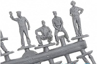 Orion Plastic Model Figures WWII German Panzer Soldiers, Set 2 1/72 72047