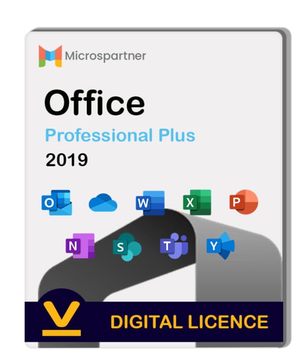 Office 2019 Pro Plus Key Lifetime Activation 32/64 Bit for Windows 10/11