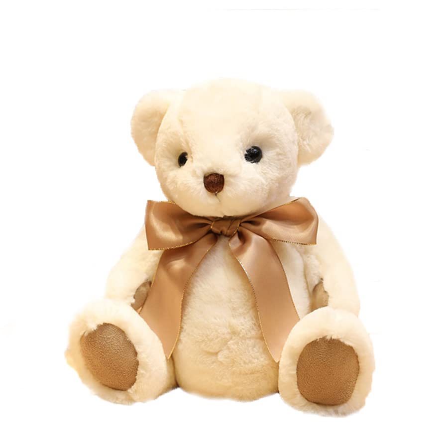 Amazon.co.jp: ぬいぐるみテディベア、大きな腹のクマ、白い模造ウサギ