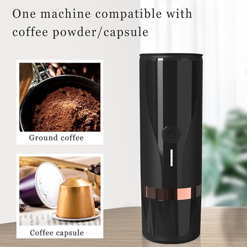 Cafetera Expreso Portátil con Batería y Capacidad 70 mL miniatura 3