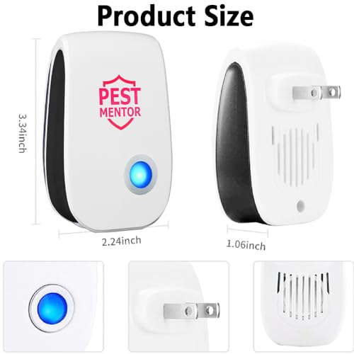 Répulsif à ultrasons pour chasser les souris et insectes sans produits chimiques - 5