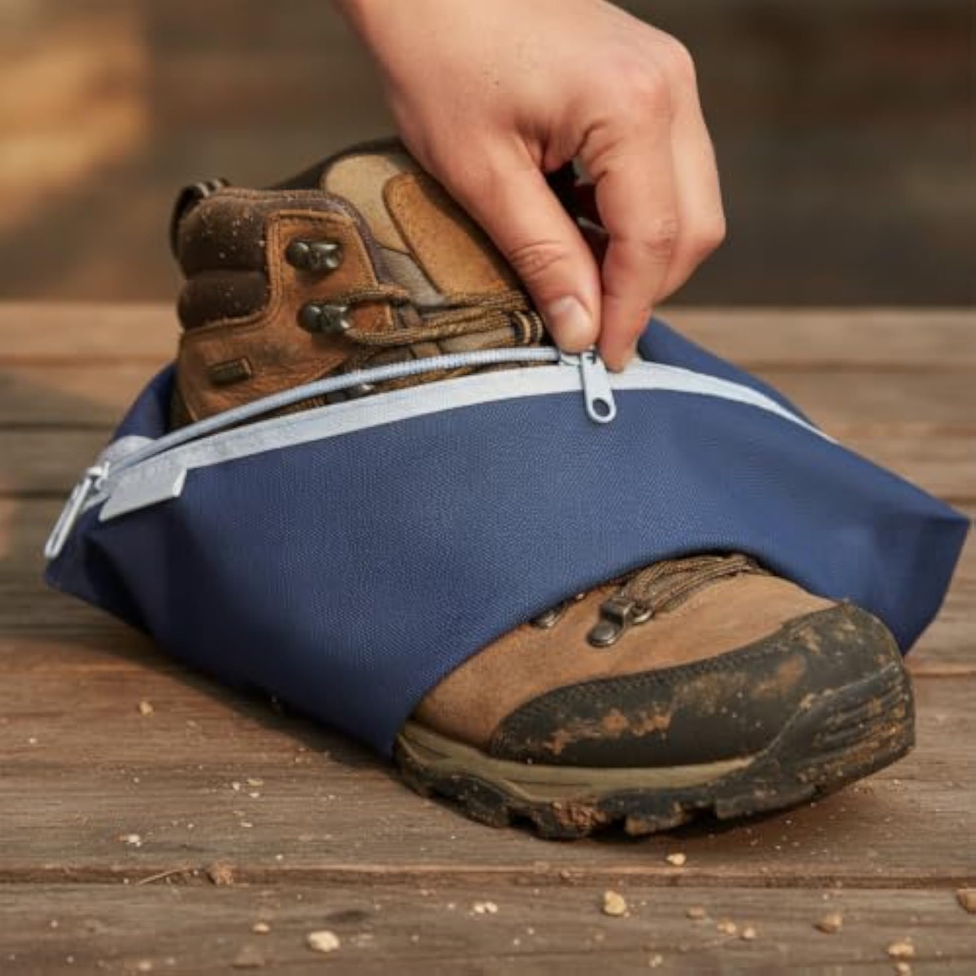 Shoe Storage Bag for Travel, Dustproof Organizer for Boots