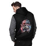 Coupe Classique : Cette veste zippée à capuche offre une coupe classique disponible du S au 3XL. Proposée dans plusieurs coloris pour s’adapter à tous les goûts, elle convient aussi bien aux jeunes qu’aux hommes plus matures. Veuillez consulter le guide des tailles avant l’achat pour un ajustement optimal.