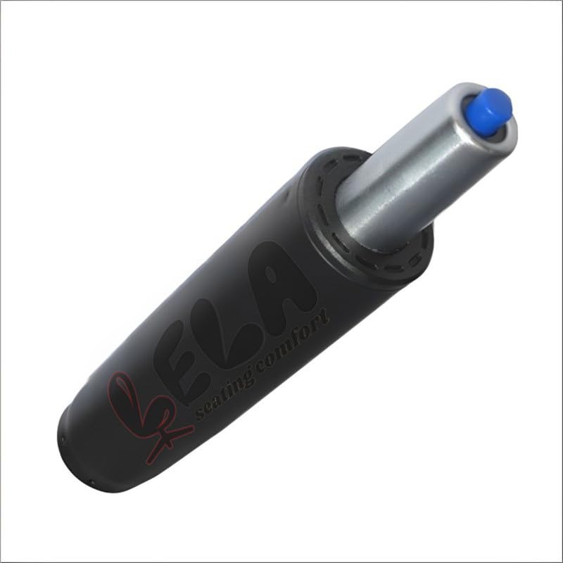 Image of Gas Lift Cylinder for Office Chair | Hydraulic Pneumatic Replacement Part | Universal Fit Heavy Duty Shock Piston for Task, Gaming, and Executive Office Chairs (Black-Light Blue)
