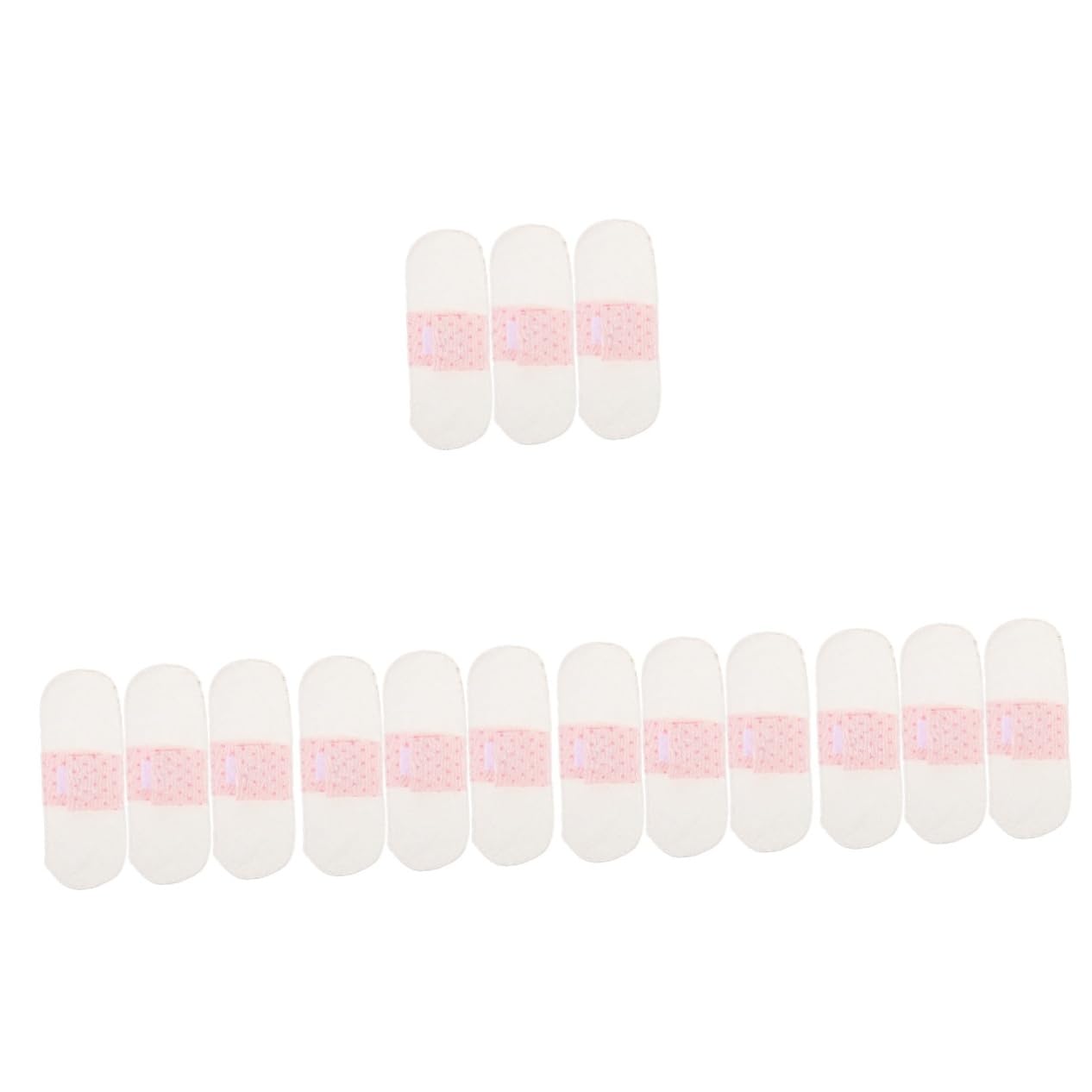 Didiseaon 15 Uds Forro De Servilleta Sanitaria Almohadillas Menstruales Reutilizables Almohadillas Femeninas Portátiles Servilleta Sanitaria Lavable Menstruales De Tela