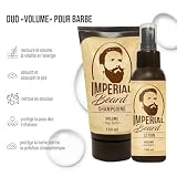 Imperial Beard Kompletny zestaw do pielęgnacji brody, w kosmetyczce, 9 produktów do pielęgnacji i 1 kosmetyczka