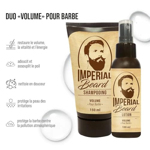 Imperial Beard Kompletny zestaw do pielęgnacji brody, w kosmetyczce, 9 produktów do pielęgnacji i 1 kosmetyczka