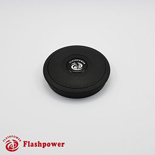 Flashpower 15" Classic Black Wrapped Steering Wheel W/Horn